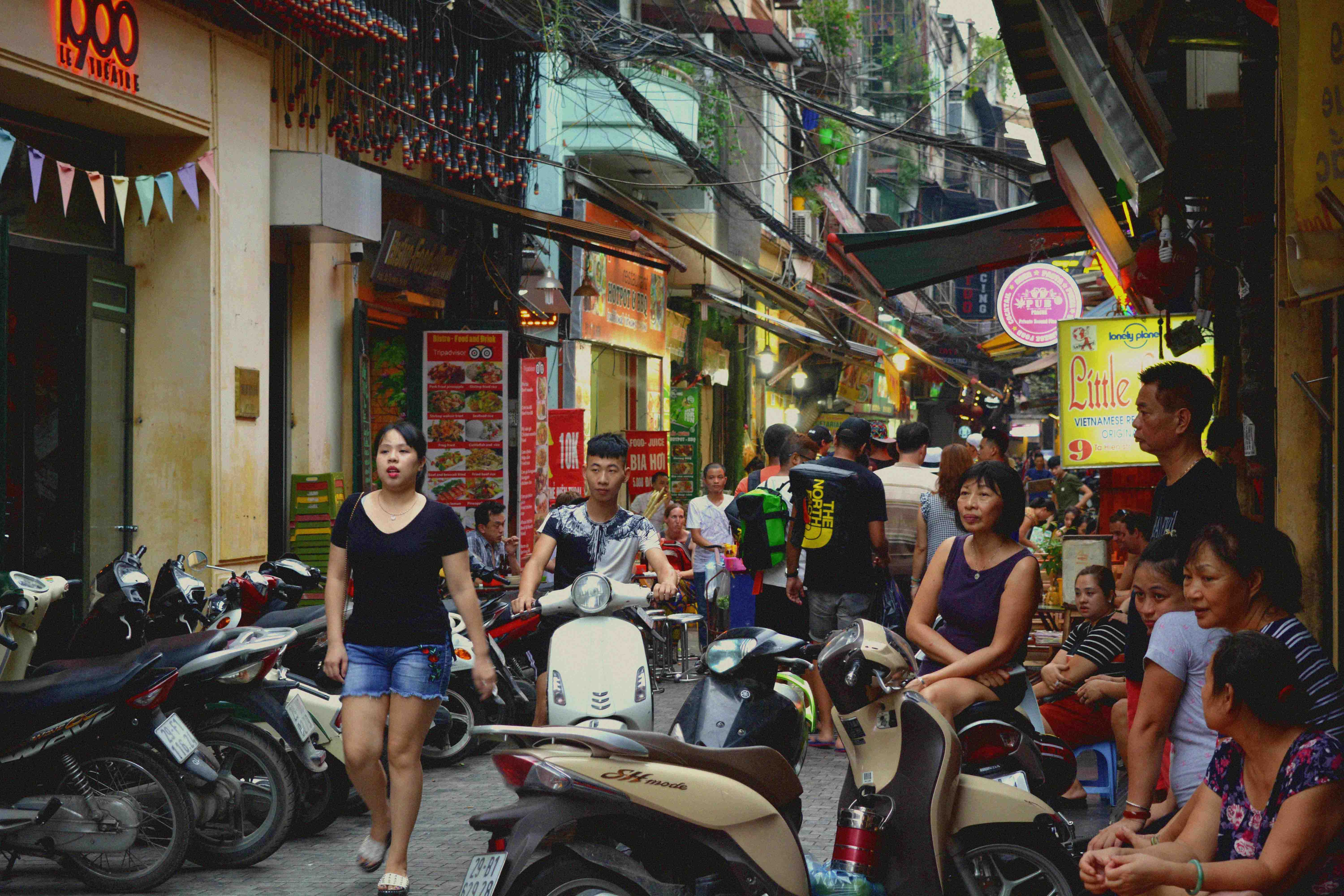 Old Quarter. Qué hacer en Hanoi en 4 días