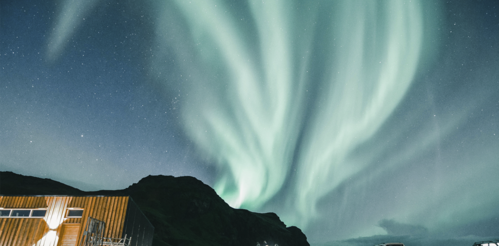 viajar para ver auroras boreales en islandia