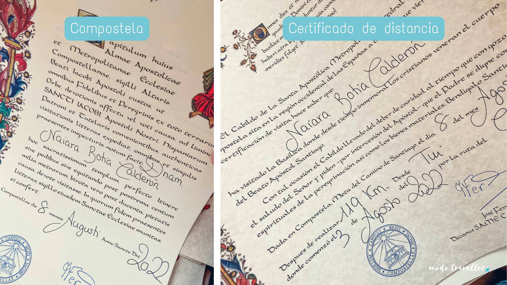 como obtener la compostela camino de santiago