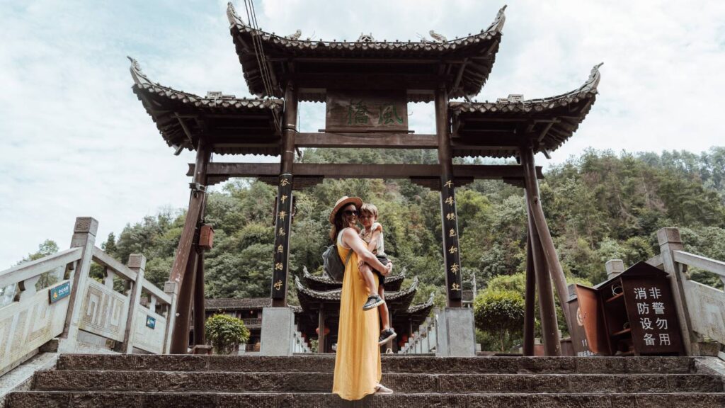 Viajar a China en familia