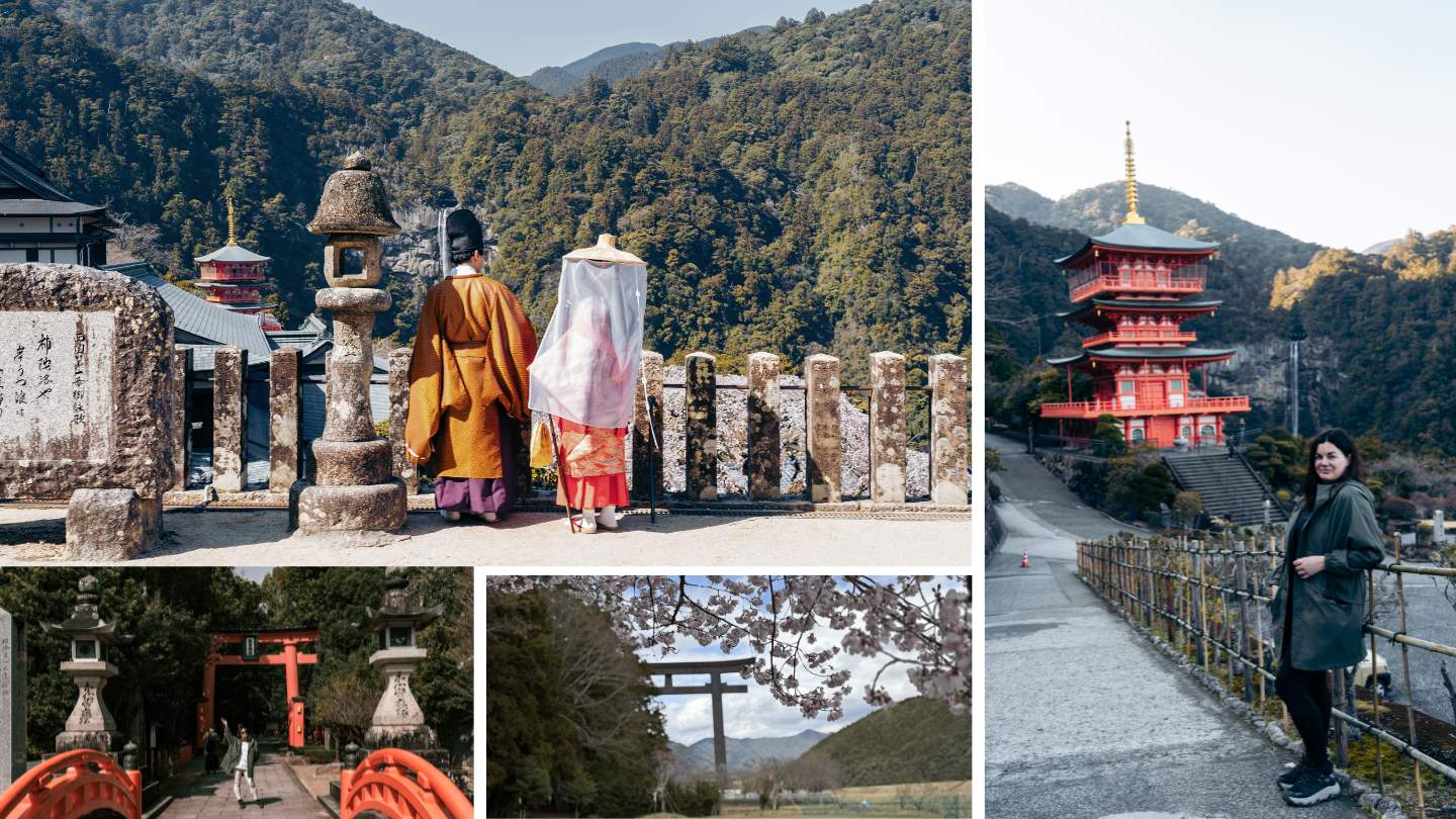 ruta nakahechi Kumano Kodo: la ruta de peregrinación japonesa hermanada con el camino de santiago. Nachi Taisha