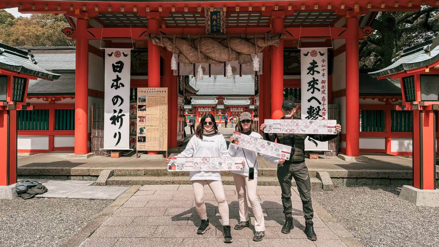 cómo conseguir el certificado peregrino dual kumano kodo