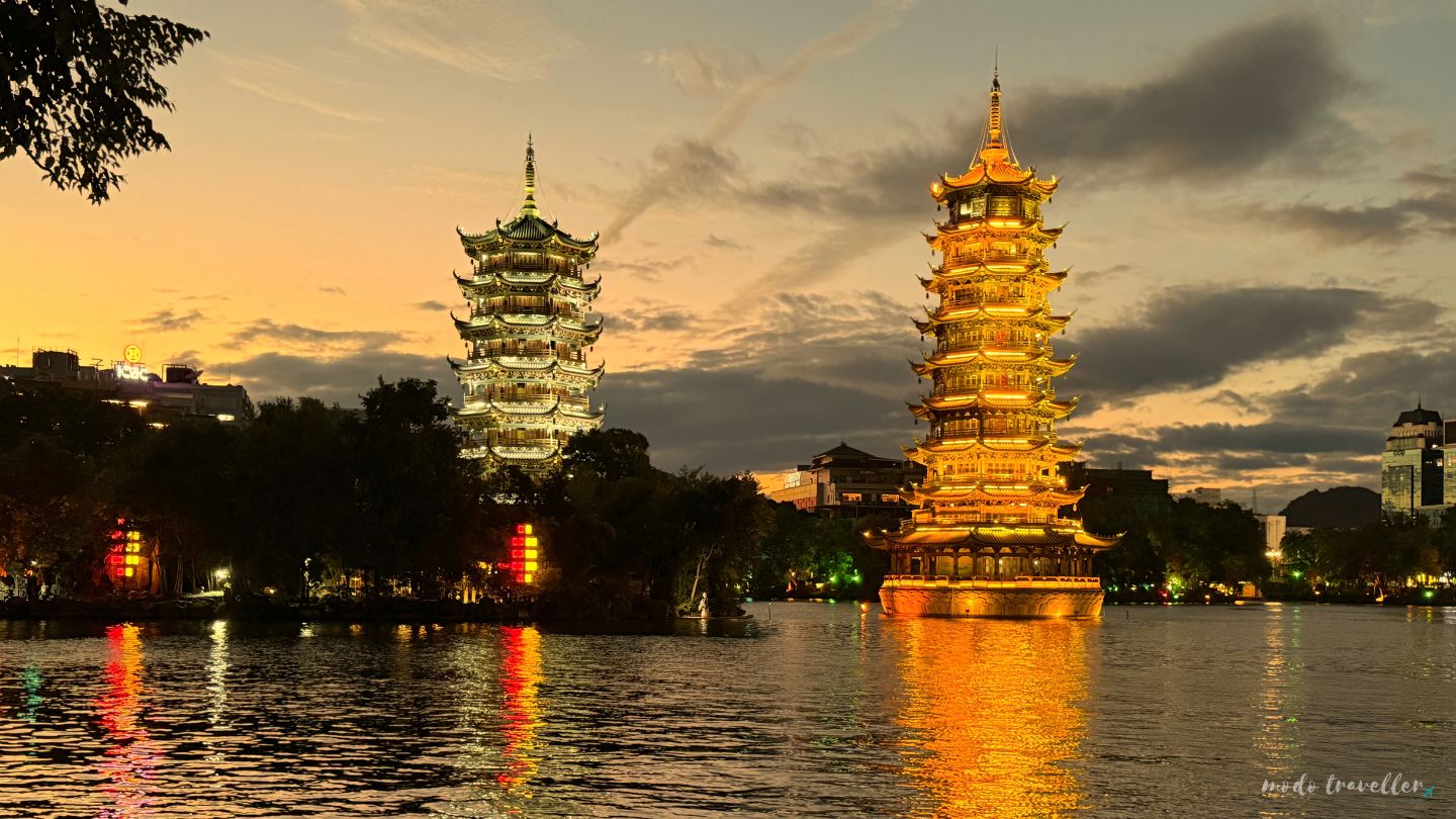 qué ver en guilin pagoda sol y la luna